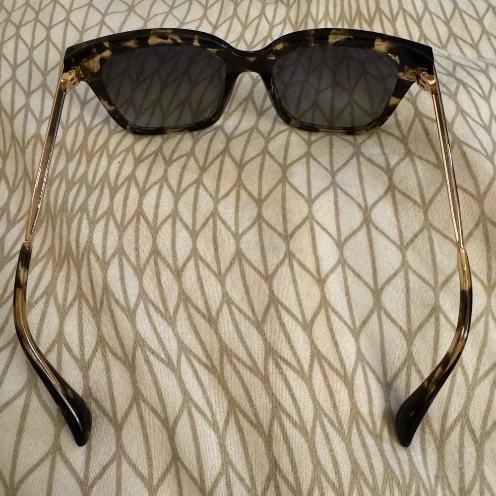 DIFF “Bella” Tortoise Sunglasses
